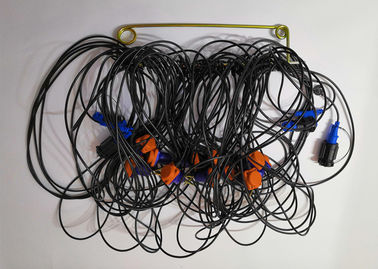 kwaliteit  SG10 Seismic Geophone String 10Hz With SH17-WCR-2M2F Connector Fabriek