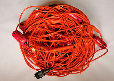 24 de Kabel 10Hz 135m Lengte 61 van de kanaalhydrofoon Speld Vrouwelijke Schakelaar